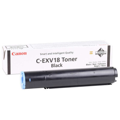 CANON - Canon C-EXV18 (0386B002) Black Original Toner - IR-1018 / IR-1022 (T1077)