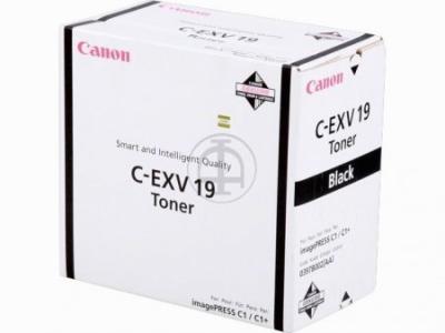 Canon C-EXV19BK Black Original Toner - imagePRESS C1 