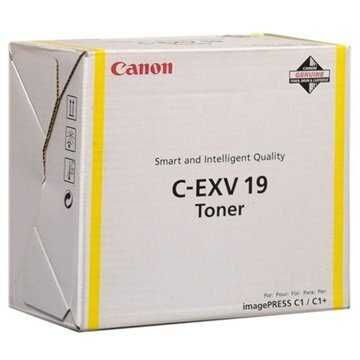 Canon C-EXV19Y (0400B002) Sarı Orjinal Toner - imagePRESS C1 (T7352) - 2