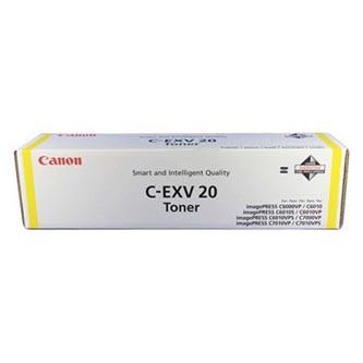 Canon C-EXV20 (0439B002) Yellow Original Toner - IR-C6000VP / C6010VP (T7876) 