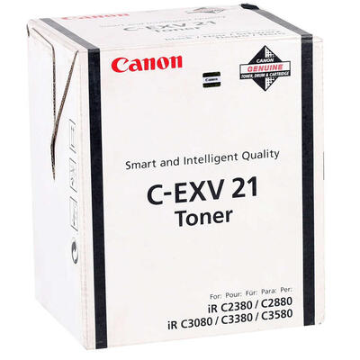 Canon C-EXV21BK (0452B002) Black Original Toner - IRC-2380 / IRC-2880 (T5400) 