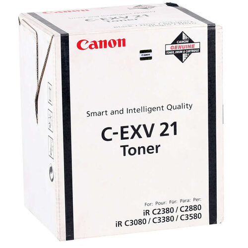 Canon C-EXV21BK (0452B002) Black Original Toner - IRC-2380 / IRC-2880 (T5400) - 1