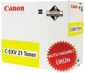 Canon C-EXV21Y (0455B002) Sarı Orjinal Toner - IRC-2380 / IRC-2880 (C) (T7931) - 1