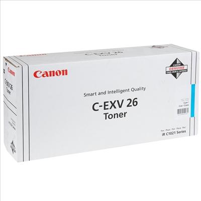 Canon C-EXV26C (1659B006AA) Cyan Original Toner - IR-C1021 / IR-C1022 (T12044) 