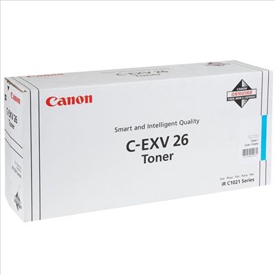 Canon C-EXV26C (1659B006AA) Cyan Original Toner - IR-C1021 / IR-C1022 (T12044) - 1