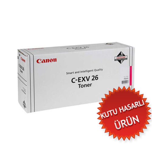 Canon C-EXV26M (1658B006BA) Kırmızı Orjinal Toner - IR-C1021 / IR-C1022 (C) (T15076) - 1