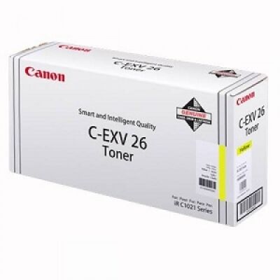 Canon C-EXV26Y (1657B006AA) Sarı Orjinal Toner - IR-C1021 / IR-C1022 (T3517) - 2