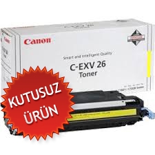 Canon C-EXV26Y (1657B006AA) Sarı Orjinal Toner - IR-C1021 / IR-C1022 (U) (T4857) - 1