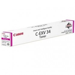 Canon C-EXV34M (3784B002AA) Kırmızı Orjinal Toner - IR-C2020 / IR-C2030 (T3518) - 1