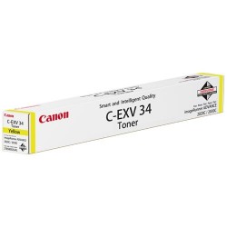 Canon C-EXV34Y (3785B002AA) Yellow Original Toner - IR-C2020 / IR-C2030 (T3519) 