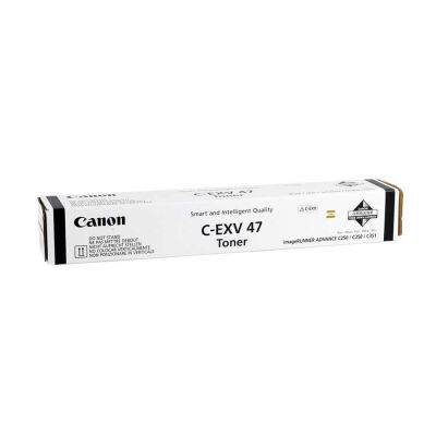 Canon C-EXV47 BK (8516B002) Black Original Toner - IR-C250i / IR-C350i (T7630) - 2