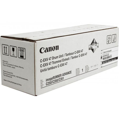 Canon C-EXV47BK (8520B002AA) Black Original Drum Unit - IR-C250i / IR-C350i (T10698) - 1