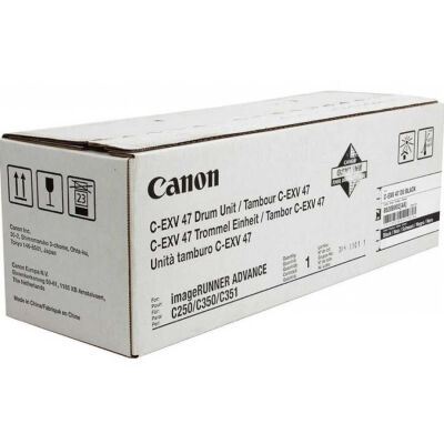 Canon C-EXV47BK (8520B002AA) Black Original Drum Unit - IR-C250i / IR-C350i (T10698) - 2