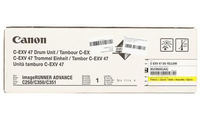 Canon C-EXV47Y (8523B002AA) Sarı Orjinal Drum Ünitesi - IR-C250i / IR-C350i (T10701) - 1