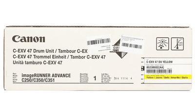 Canon C-EXV47Y (8523B002AA) Yellow Original Drum Unit - IR-C250i / IR-C350i (T10701) 