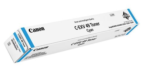 Canon C-EXV49 C (8525B002) Cyan Original Toner - IR-C3300 / IR-C3320 (T9838) - 1