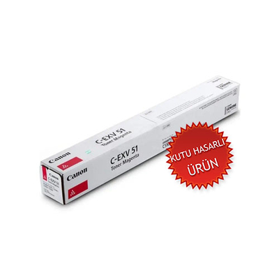 CANON - Canon C-EXV51 (0483C002) Magenta Original Toner - IR-C5535i / IR-C5540i (Damaged Box)