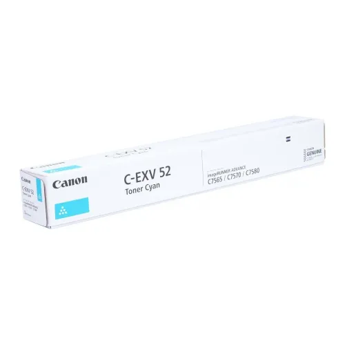 Canon C-EXV52C (0999C002) Mavi Orjinal Toner - IR-C7565 / IR-C7570 - 1