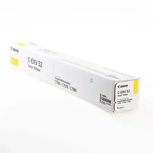 Canon C-EXV52Y (1001C002) Sarı Orjinal Toner - IR-C7565 / IR-C7570 - 1