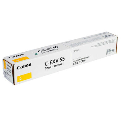 Canon C-EXV55 Y (2185C002) Yellow Original Toner - IR-C256i / IR-C356i (T12675) 