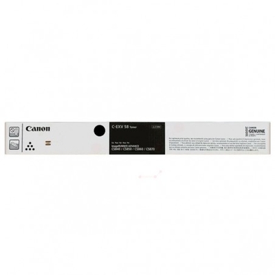 CANON - Canon C-EXV58 (3763C002) Black Original Toner - DX C5840i