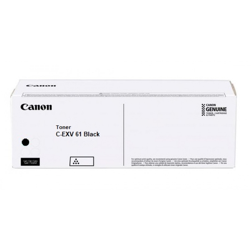 Canon C-EXV61 (4766C002) Black Original Toner - DX 6855i / DX 6860i - 1