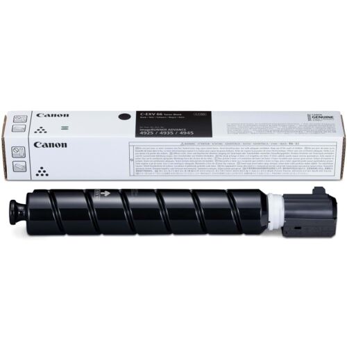 Canon C-EXV66 (5745C002) Siyah Orjinal Toner - IR DX4925i / IR DX4935i - 1