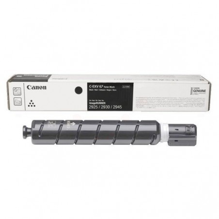 Canon C-EXV67 (5746C002) Black Original Toner - imageRUNNER 2925i