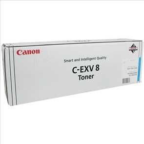 Canon C-EXV8C (7628A002) Cyan Original Toner - IR-C2620 / IR-C3200 (T7367) - Thumbnail