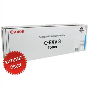 Canon C-EXV8C (7628A002) Cyan Original Toner - IR-C2620 / IR-C3200 (Without Box) (T10909) - 1