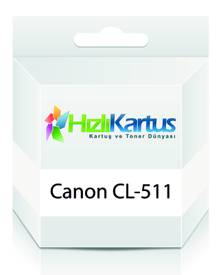 Canon CL-511 (2972B007) Color Compatible Cartridge - MP240 / MP260 (T240) 