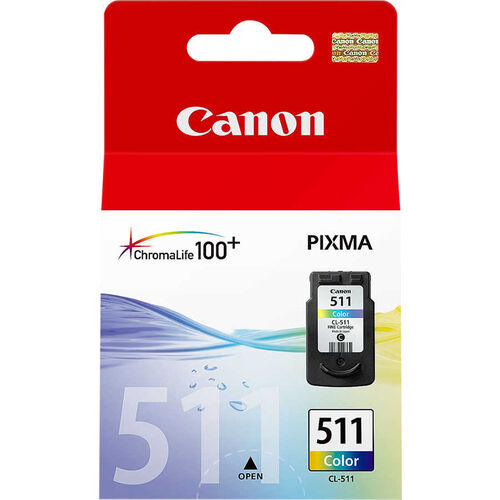 Canon CL-511 (2972B007) Color Original Cartridge - MP240 / MP260 (T2274)