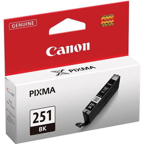 Canon CLI-251BK (6513B001) Black Original Cartridge - iP7220 / iP8720 (T12038) - 1