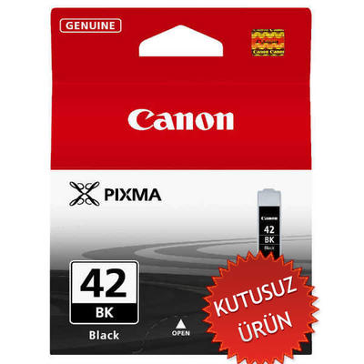 Canon CLI-42BK (6384B001AA) Black Original Cartridge - Pixma Pro 100 (Without Box) (T6858) 