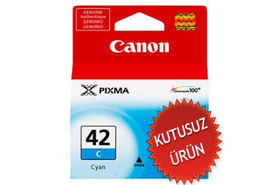 Canon CLI-42C (6385B001AA) Cyan Original Cartridge - Pixma Pro 100 (Without Box) (T6860) 