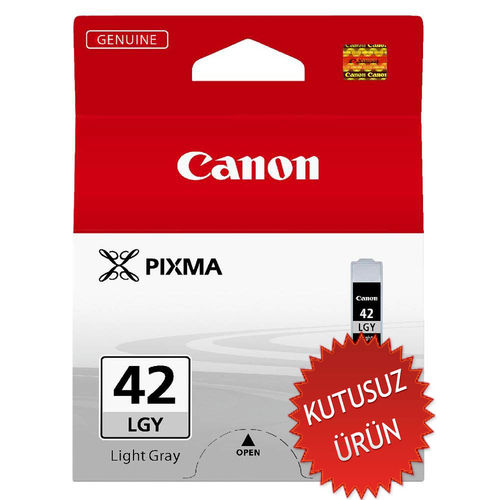 Canon CLI-42LGY (6391B001) Açık Gri Orjinal Kartuş - Pixma Pro 100 (U) (T6859) - 1