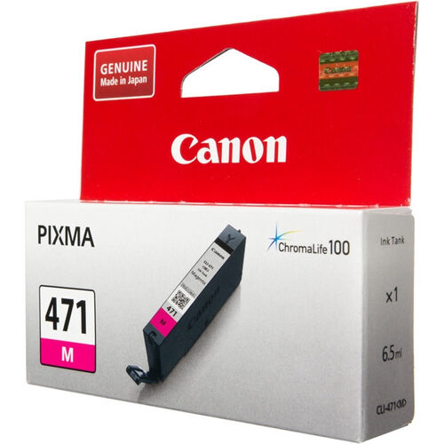 Canon CLI-471M (0402C001AA) Magenta Original Cartridge - MG5740 / MG6840 (T16454) - 1