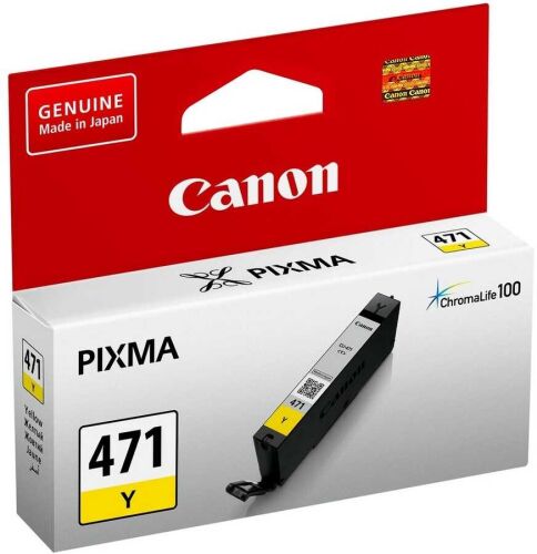 Canon CLI-471Y (0403C001AA) Sarı Orjinal Kartuş - MG5740 / MG6840 (T16451) - 2