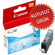 Canon CLI-521C (2934B004AA) Cyan Original Cartridge MP540 / MP620 (Wıthout Box) (T1993) 