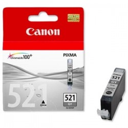 Canon CLI-521GY (2937B004AA) Gray Original Cartridge - MP540 / MP620 (T1698) 