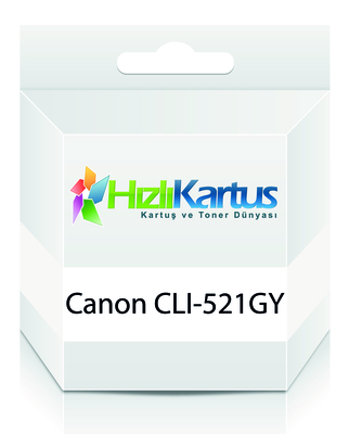 Canon CLI-521GY (2937B004AA) Gray Compatible Cartridge - MP540 / MP620 (T12252) 