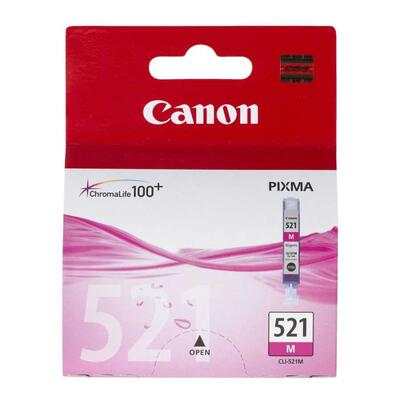 Canon CLI-521M (2935B004AA) Magenta Original Cartridge - MP540 / MP620 (T1899) 