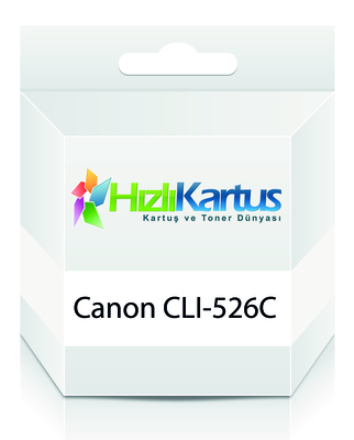 Canon CLI-526C (4541B001) Cyan Compatible Cartridge - MG6150/MG5150 (T7752) 