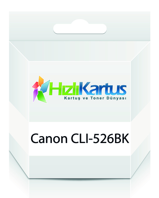 Canon CLI-526BK (4540B001) Black Compatible Cartridge - IP4850/MG8150/5250/5150/6150 (T12258) 