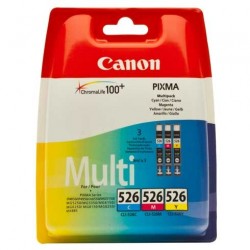 Canon CLI-526CMY (4541B009) Multıpack Original Cartridge - MG6150 / MG5150 (T2313) 