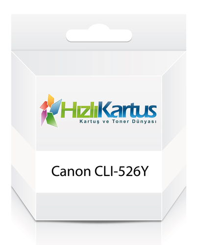 Canon CLI-526Y (4543B001AA) Sarı Muadil Kartuş - MG6150 / MG5150 - 1