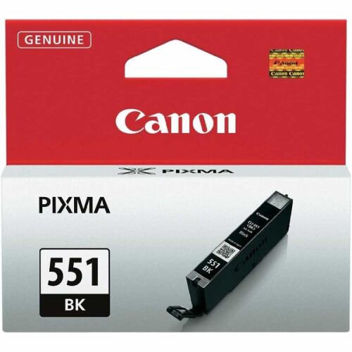 Canon CLI-551BK (6508B001) Black Original Cartridge - MG5450 / MG6350 (T2669) - 2