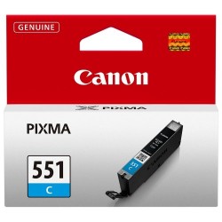 Canon CLI-551C (6509B001) Cyan Original Cartridge - MG5450 / MG6350 (T2180) 