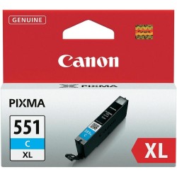 Canon CLI-551XL C (6444B001) Hıgh Capacity Cyan Original Cartridge - MG5450 / MG6350 (T2761) 