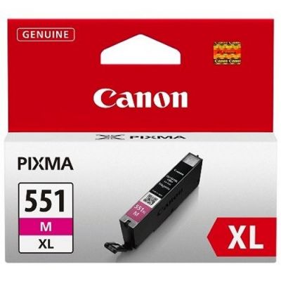 Canon CLI-551XL M (6445B001) Yüksek Kapasite Kırmızı Orjinal Kartuş - MG5450 / MG6350 (T1815) - 1